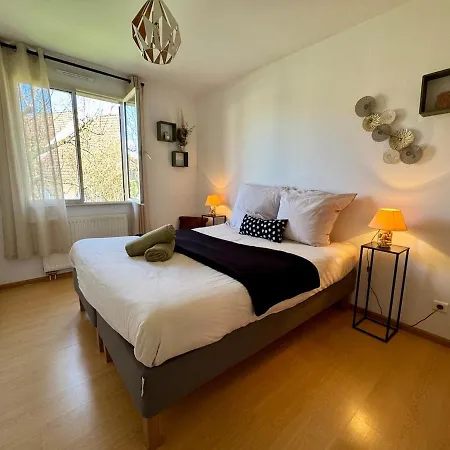 Ferienhaus Maison Spacieuse Au Calme Avec Jardin Et Parking *