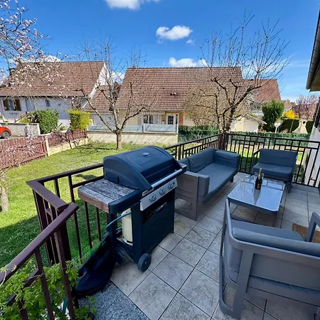 Ferienhaus Maison Spacieuse Au Calme Avec Jardin Et Parking Rouffach