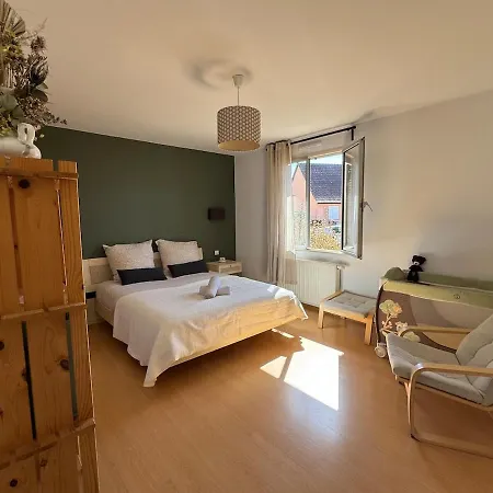 Maison Spacieuse Au Calme Avec Jardin Et Parking * Руффак
